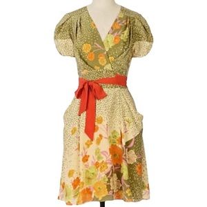 NWT Yoana Baraschi for Anthropologie Wrap Dress size medium.